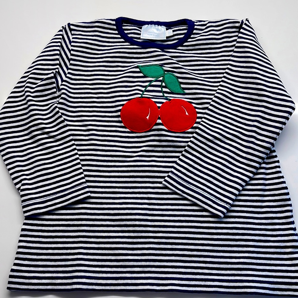 5t little English cherry shirt
